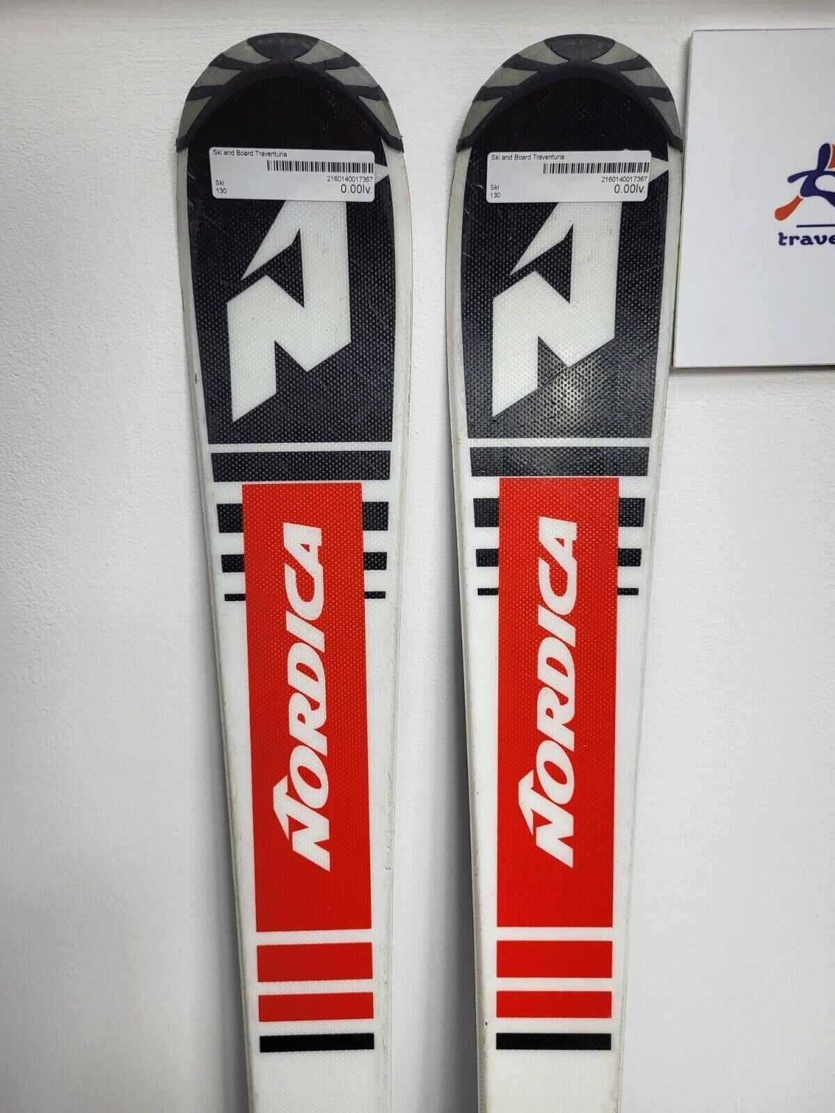Ski Nordica Team Race 130 cm + fixations Marker 7 Sport d'hiver Plaisir