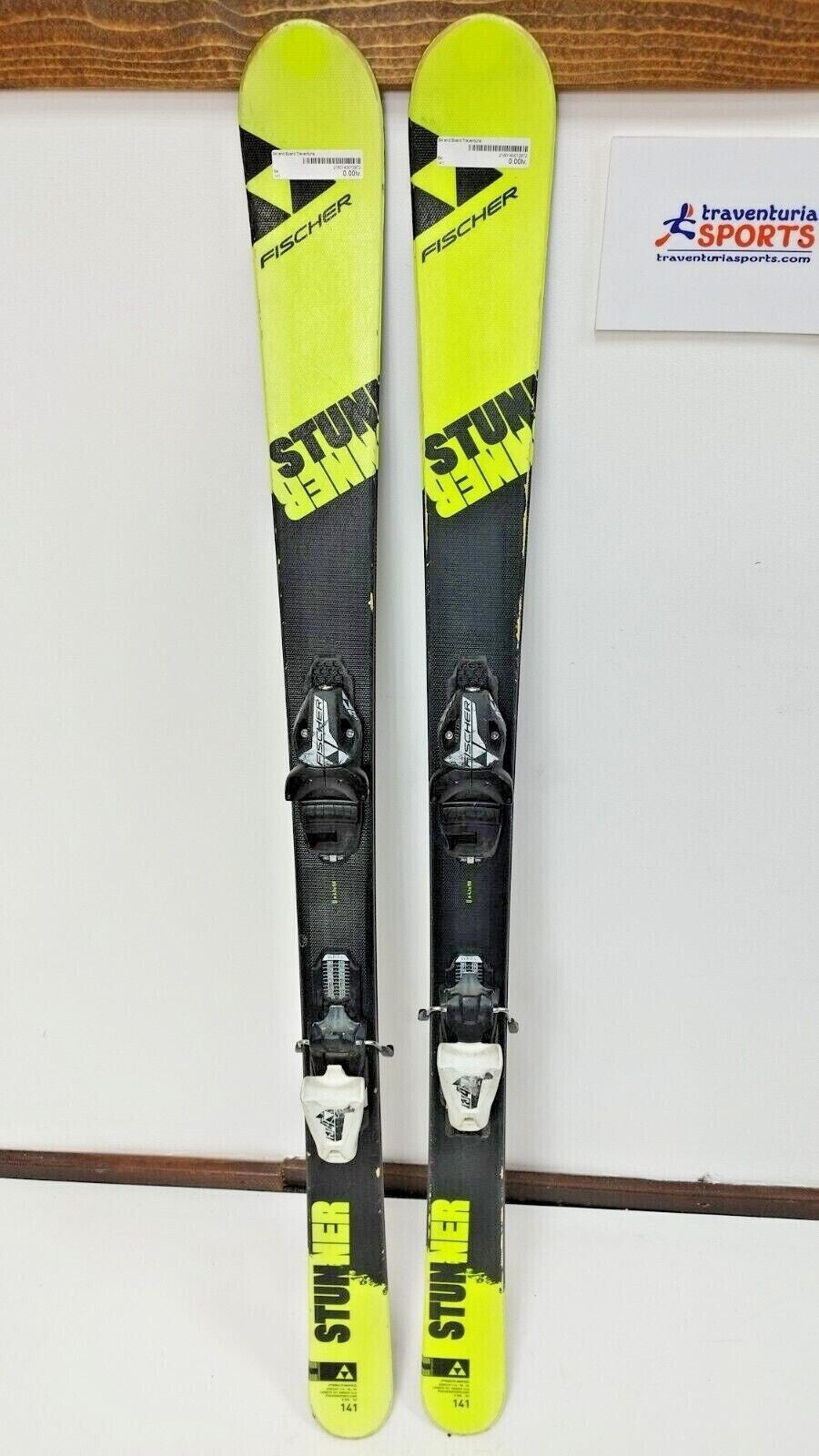 Fischer Stunner 141 cm Ski + Fisher 4.5 Bindings Winter Sports Fun