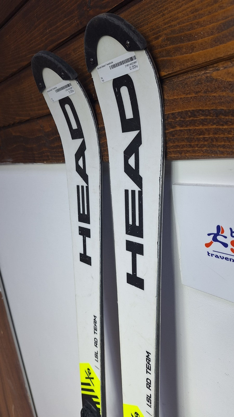 HEAD WC Rebels I.SL RD Team 150cm Ski + Fischer RS 9 Bindings Winter Sport