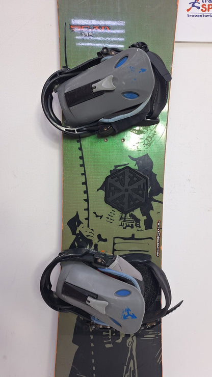 Rossignol Scan 135cm + Attacchi Burton S Sport Divertimento Invernale All Mountain Outdoor