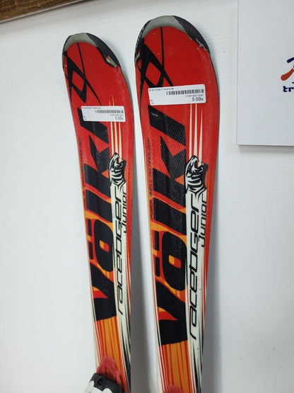 Völkl Racetiger GS R JR 130 cm Ski + Marker 4.5 Bindings Winter Sport Snow Fun