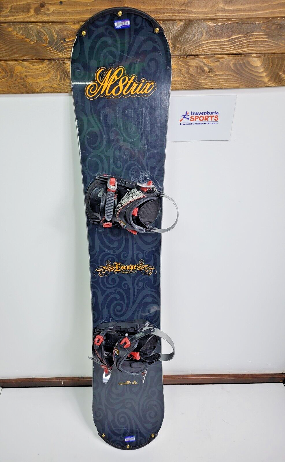 Snowboard Matrix Escape 157 cm 2020 + fixations HEAD M Hiver Neige Aventure Loisirs