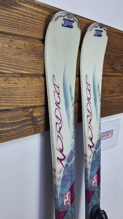 Ski Nordica Elexa EVO 168 cm + fixations Tyrolia SP 10, aventure de sports d'hiver