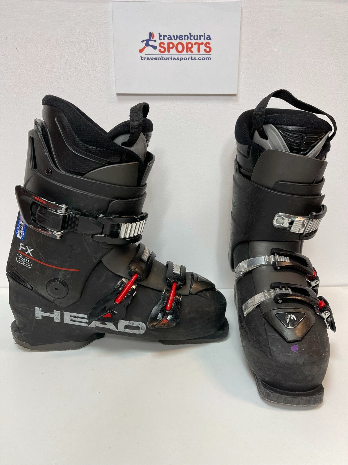 Scarponi da sci HEAD FX 65 (EU 42 2/3; UK 8 1/2; Mondo 275) Sport Divertimento Invernale Neve