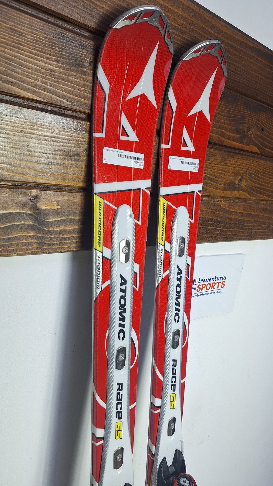 Atomic Race GS 164 cm Ski + Atomic 12 Bindings  Winter Sport Fun