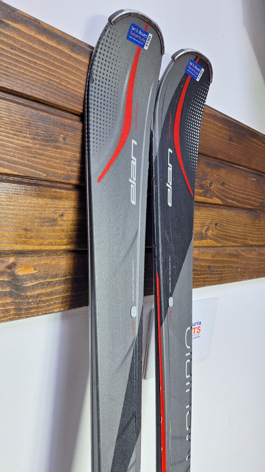 Elan Amphibio 76 176cm Ski + Elan EL 10  Bindings Winter Adventure Outdoor