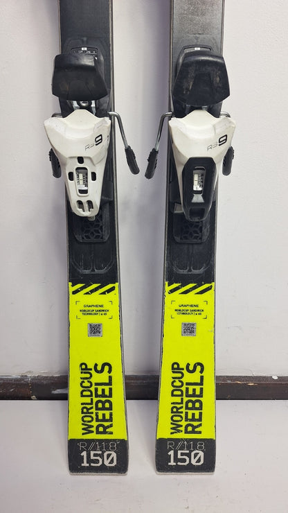 HEAD WC Rebels I.SL RD Team 150cm Ski + Fischer RS 9 Bindings Winter Sport