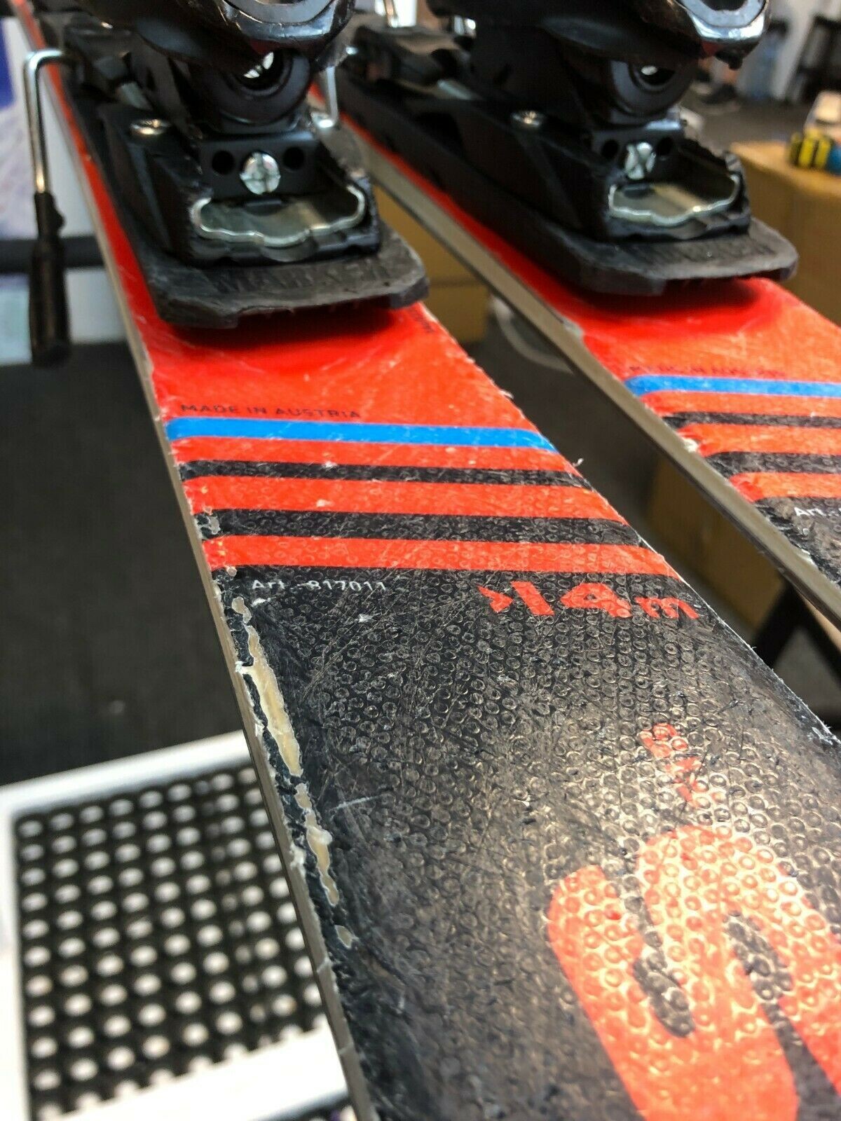 Blizzard Racing GS FIS 142 cm Ski + Marker 8 Bindings Winter Snow Sport