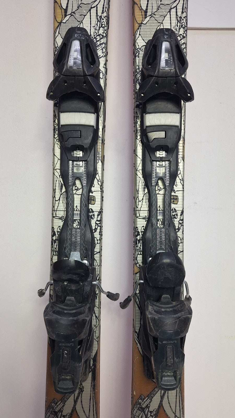 Elan Slingshot 171cm Ski + Elan EL 10  Bindings Winter Adventure Outdoor
