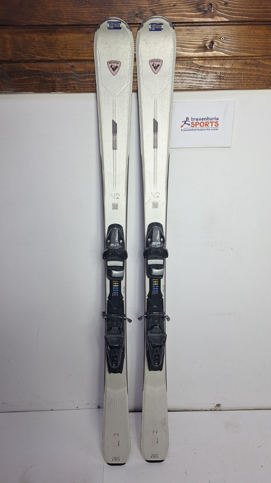 Rossignol Nova 2 152 cm Ski + Elan ESP 7.5  Bindings Winter Fun Snow Sports