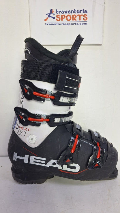 Chaussures de ski HEAD Next Edge 80 (EU 40 1/2; UK 7 ; Mondo 260) Sport plaisir d’hiver sur neige