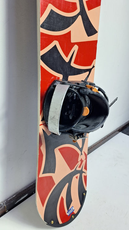 Heli Kamikaze 167 cm Snowboard + HEAD Rental L  Bindings Winter Snow Adventure