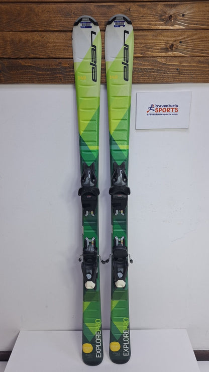 Sci Elan Explore Pro QS 140 + attacchi Elan EL 7.5 Sport Neve Inverno