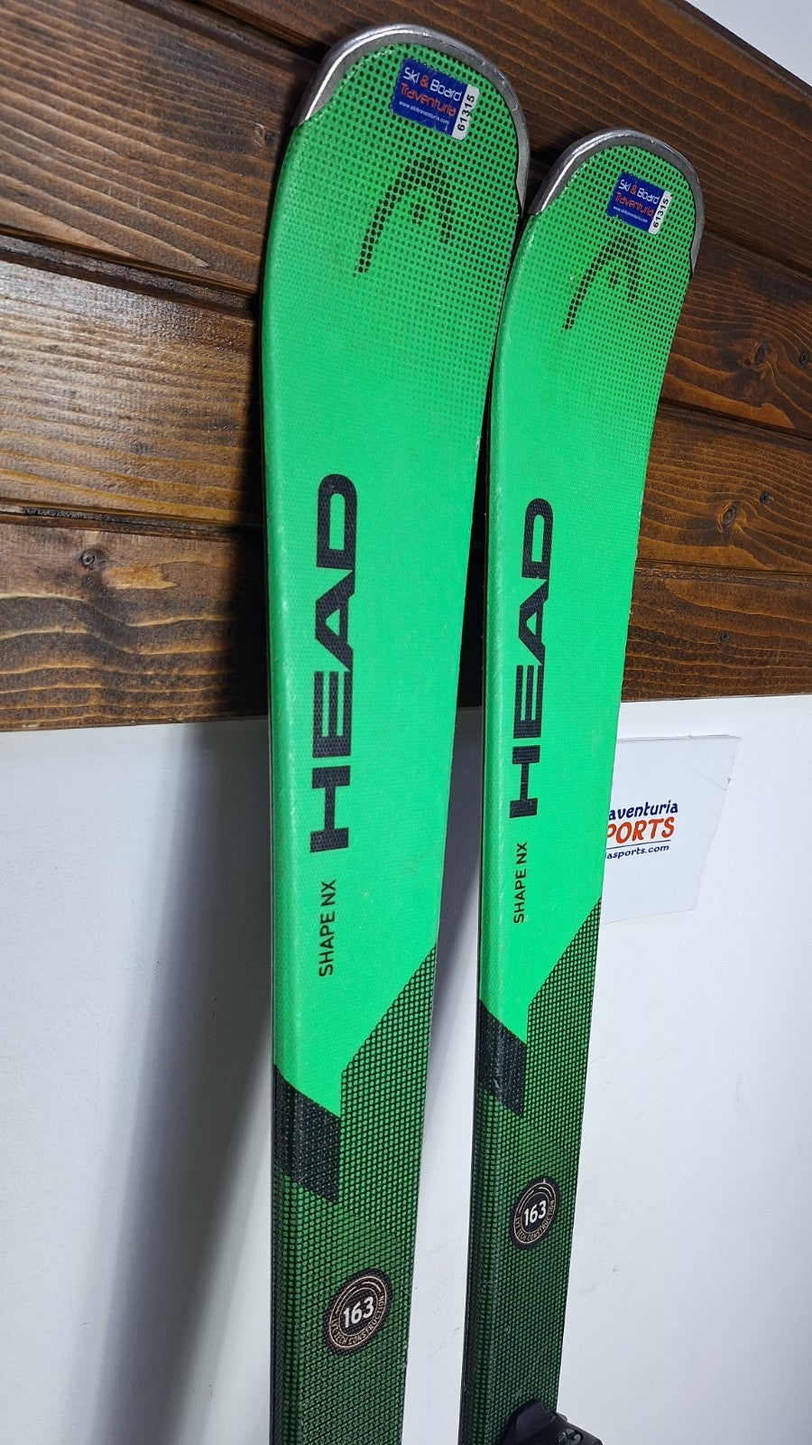 HEAD Shape NX  163cm  Ski + Tyrolia SP 10 Bindings Winter Sport Fun Snow
