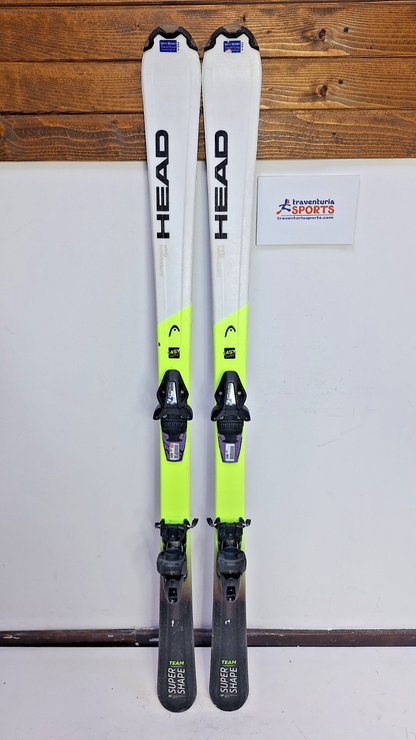 HEAD Supershape Team Easy JRS 157 Ski + Tyrolia BYS 10 Bindungen Wintersport