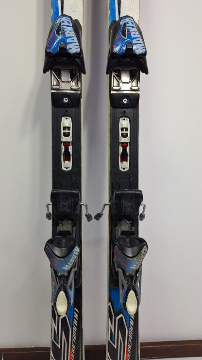 Nordica Dobermann J GS 170 cm Skis + Marker 12 Bindings Winter Fun Snow