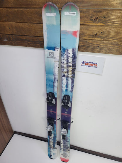 Salomon QST Lumen 95 162 cm Ski + Salomon 10 Bindungen Wintersport-Abenteuer