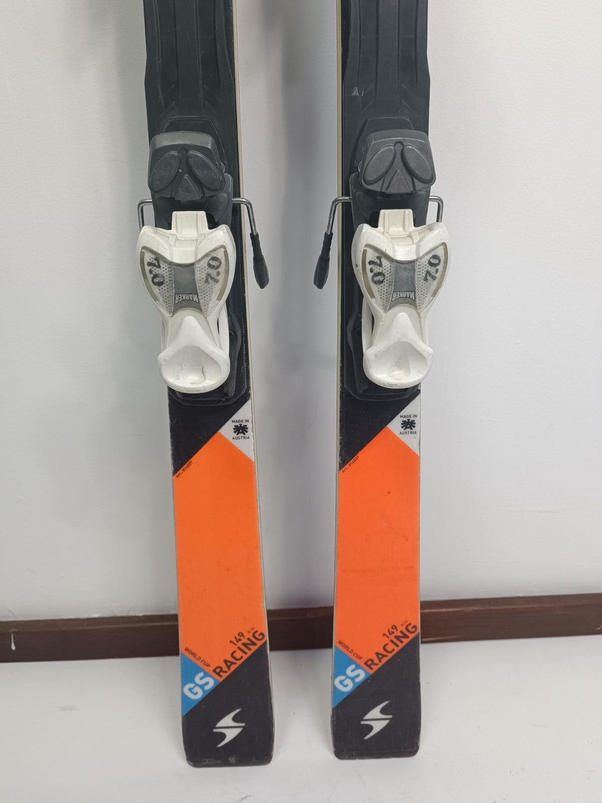 Blizzard World Cup GS Racing 149 cm Ski + Marker 7 Bindungen Wintersport Schnee