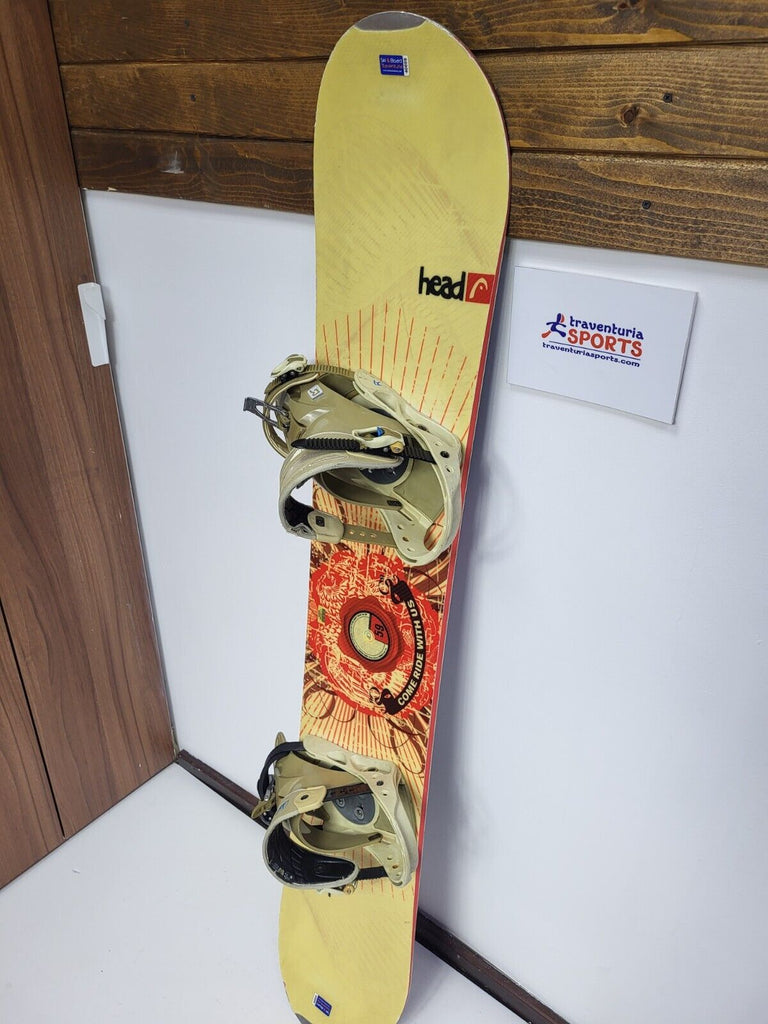 Head ROCKA 4D 159cm Snowboard + Burton Size L Bindings Adventure