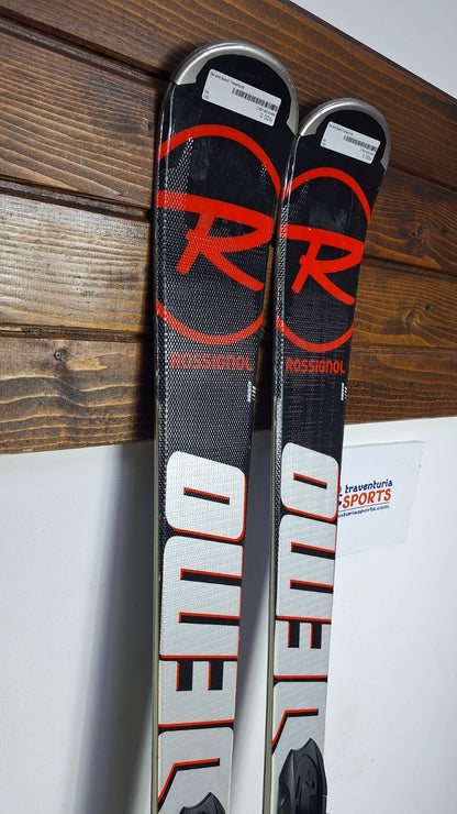 Rossignol D-delta 163cm  Ski + Look 10 Bindings Winter Sport Fun Snow