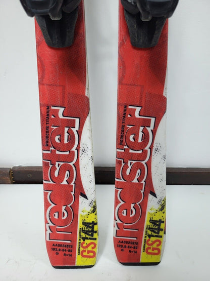 Atomic Redster GS 144 cm Ski + Atomic 7.5 Bindungen Schneesport-Spaß-Abenteuer