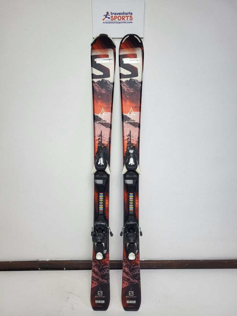 Salomon Q Max JR 120cm Ski + Salomon 4.5 Bindings Winter Adventure Winter