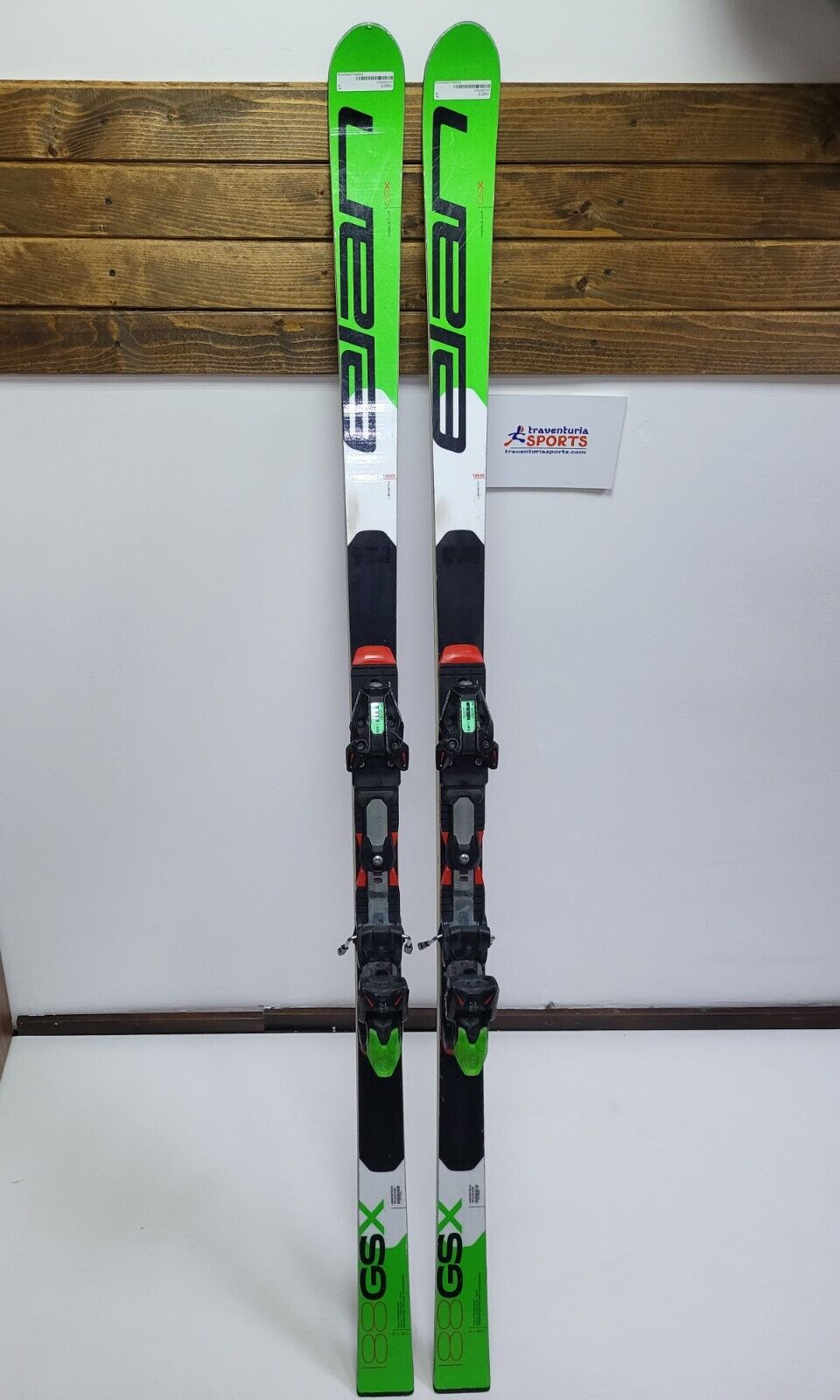 Elan GSX Race 188 cm Ski + Elan EL 17 Bindings Winter Fun Snow