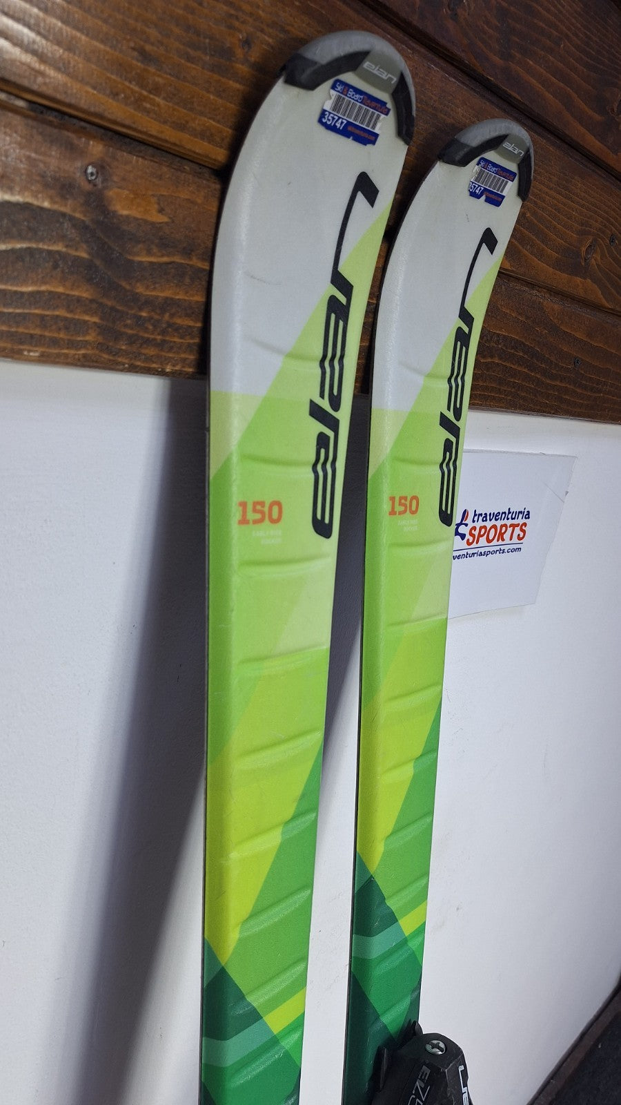 Elan Explore Pro QS 150cm  Ski + Elan 7.5 Bindings Adventure Winter Sport