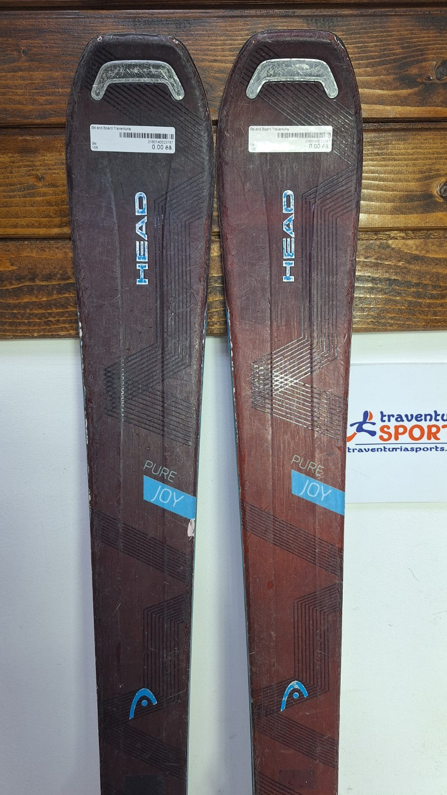 HEAD Pure Joy 158cm Ski + Head 9  Bindings Winter Sport