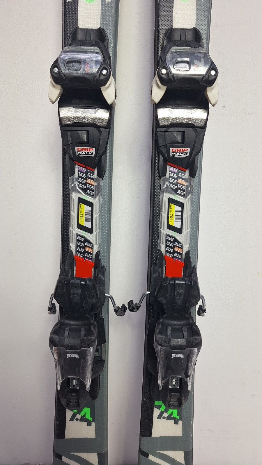 Volkl RTM 156 cm Ski + Marker 10 Bindings Fun Snow Winter Sport Piste