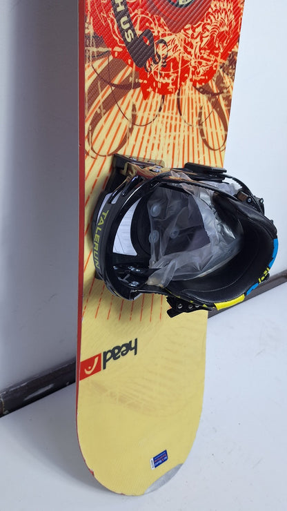 Snowboard HEAD Rocka 4D 159 cm + fixations Talerun L neuves Hiver Sport Plaisir