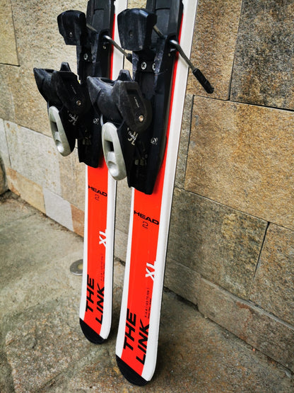 HEAD The Link R 170cm  Ski + Elan ESP 10 Bindings Adventure Winter Sport