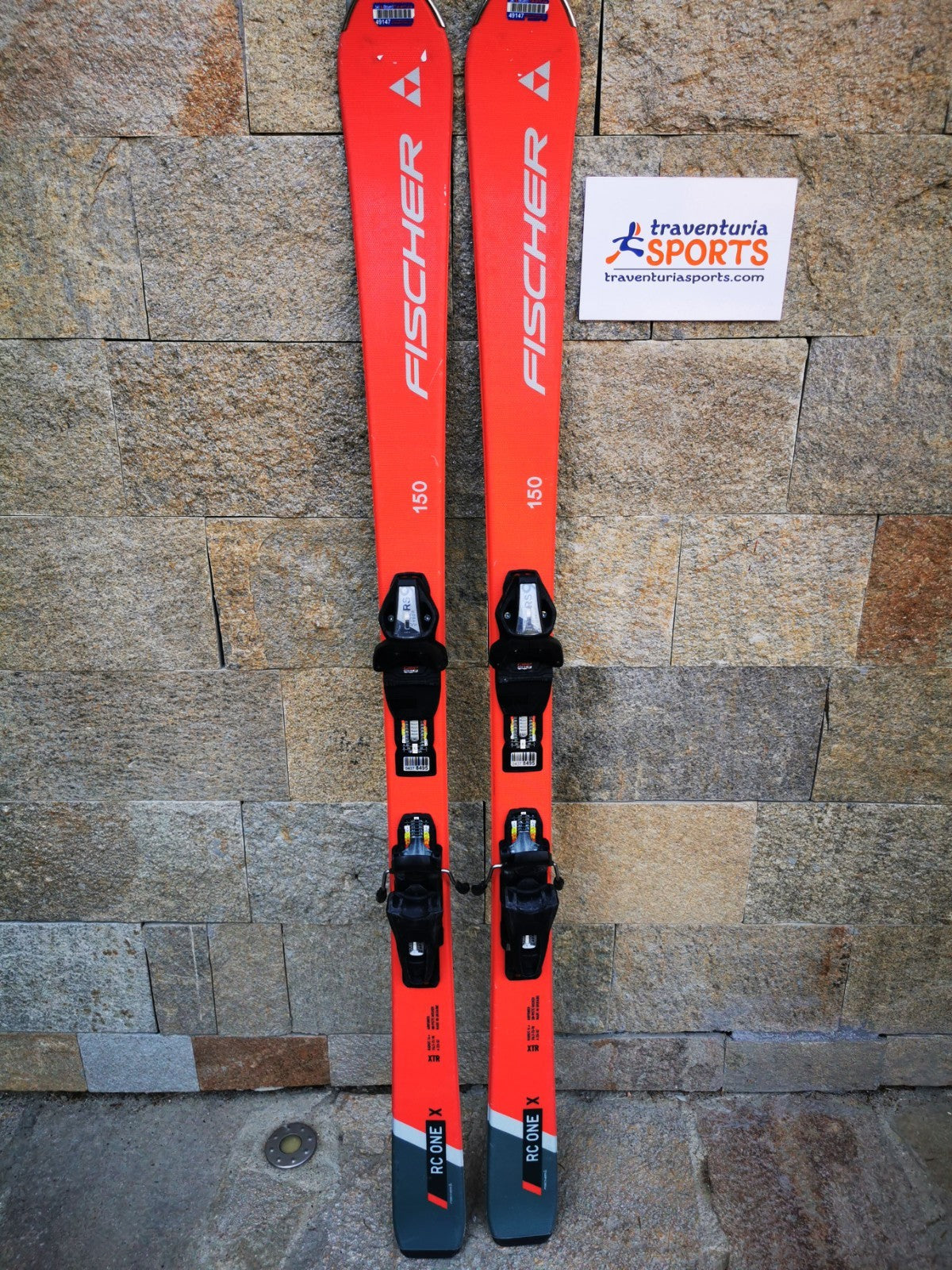 Fischer RC One X 150cm  Ski + Fischer RS 9 Bindings Adventure Winter Sport
