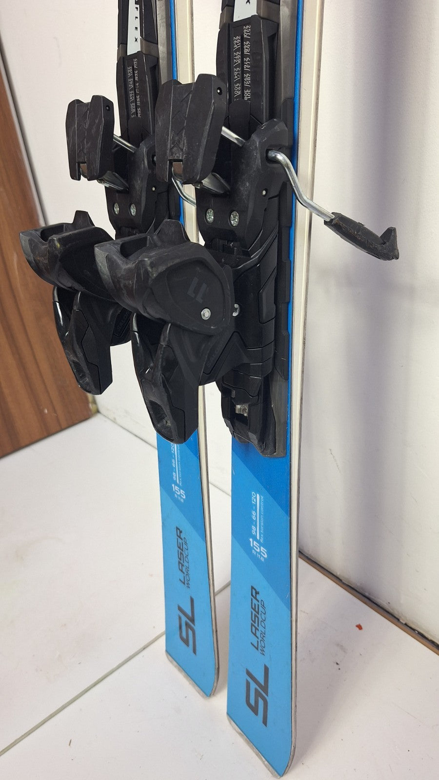 Stockli Laser SL World Cup 155cm Ski + Salomon 11 Bindings Winter Sport