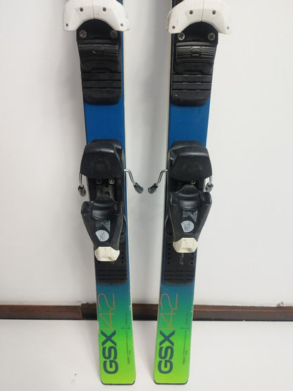Sci Elan Race GSX 142 cm + attacchi Elan EL 7.5 Divertimento invernale Neve Avventura Sport