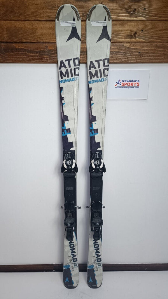 salomon atomic skis Atomic Nomad S Tune 157cm Ski + Salomon 10 Bindings Winter Sport – Traventuria Sports