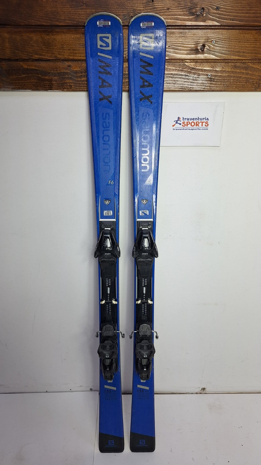 Salomon S/MAX  F6 155 cm Ski + Salomon 10 Bindings Winter Sport Adventure