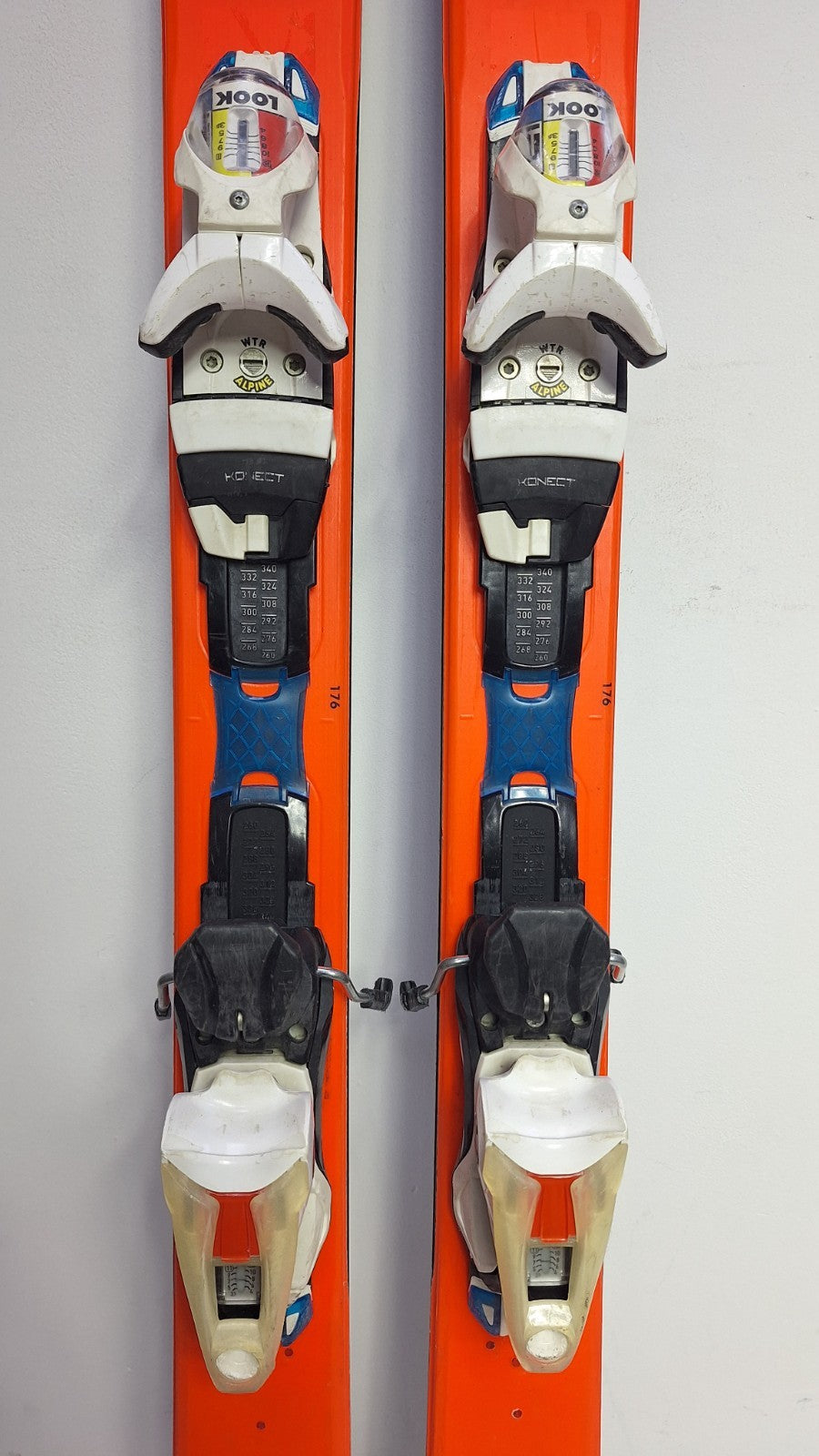 Rossignol Seek 7 176 cm Skis + Look 12 Bindings Winter Fun Snow