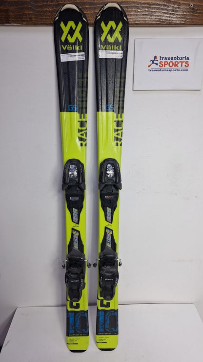 Volkl Racetiger GS 110 cm Ski + Marker 4.5 Bindings Fun Snow Winter Sport