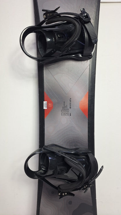 HEAD Flex 2.0 4D 149 cm Snowboard + Brand New Talerun M  Bindings Winter Snow