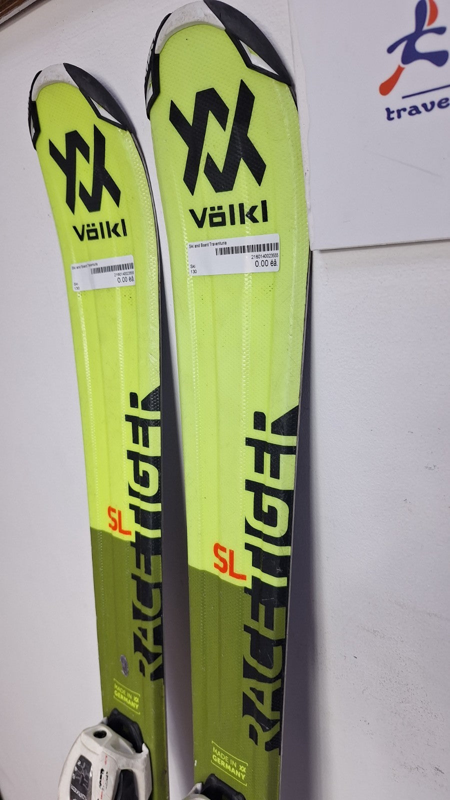 Völkl Racetiger 11 SL 130 cm Ski + Marker 7 Bindung Wintersport Schneespaß