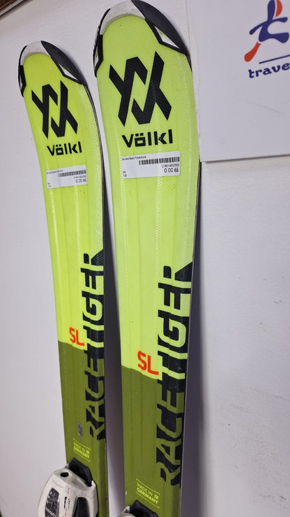 Völkl Racetiger 11 SL 130 cm Ski + Marker 7 Bindung Wintersport Schneespaß