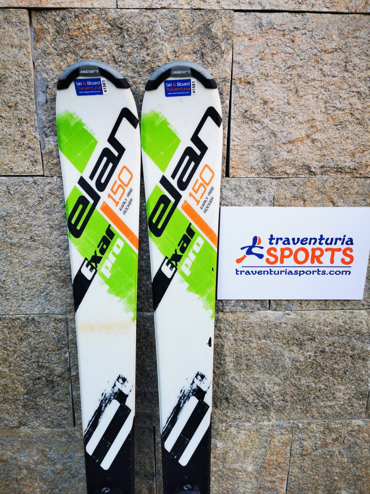 Elan Exar Pro 150cm  Ski + Elan  ESR 10 Bindings Adventure Winter Sport