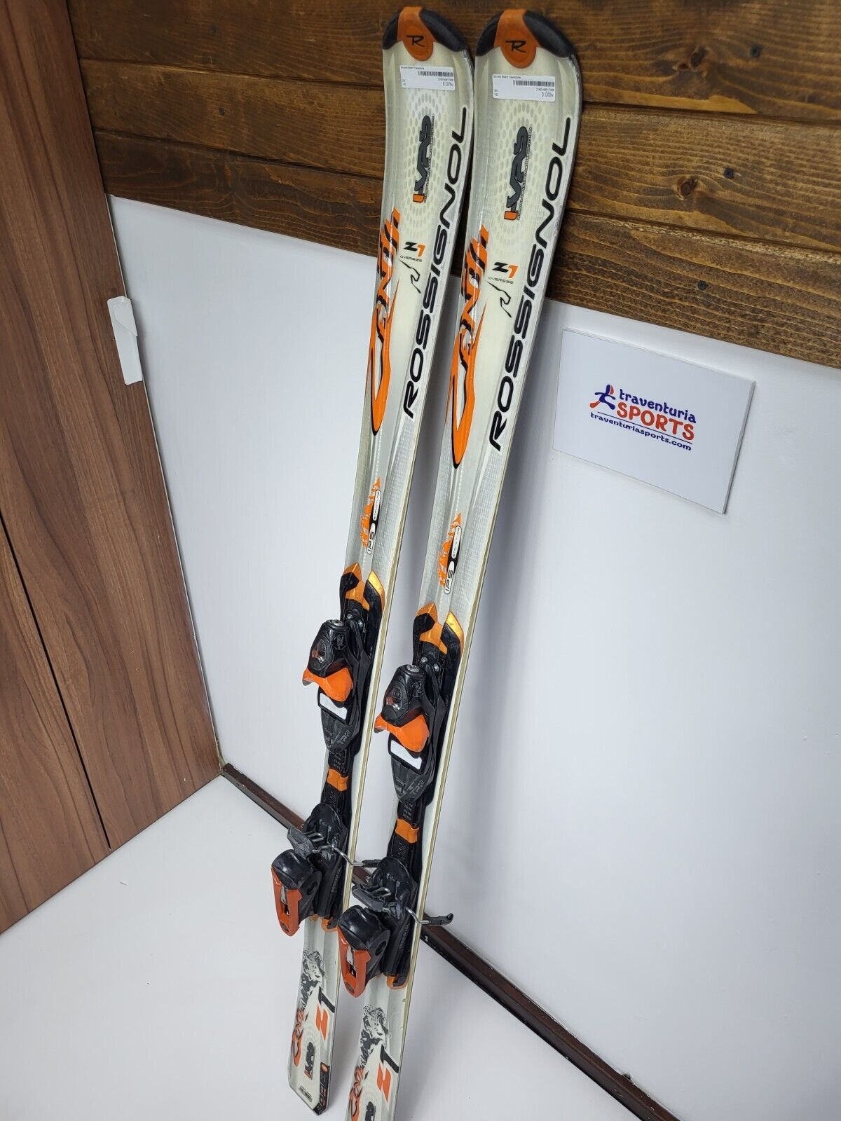 Rossignol Zenith Z1 162 cm Ski + Rossignol 10 Bindings Winter Sport Fun Snow