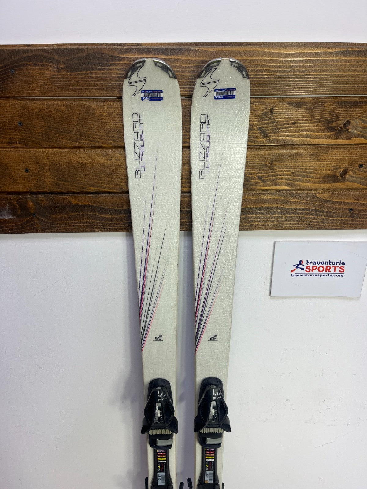 Blizzard Ultralight RT 167 cm Ski + Elan ESP 10 Bindings Winter Sport Fun