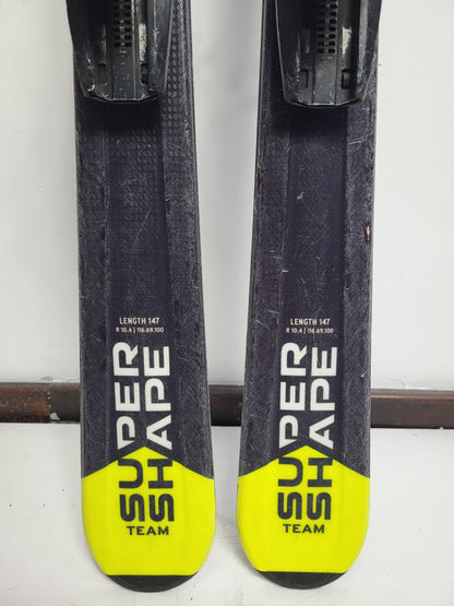 HEAD SupershapeTeam R 147cm Ski + Elan ESR 10 Bindungen Wintersportspaß
