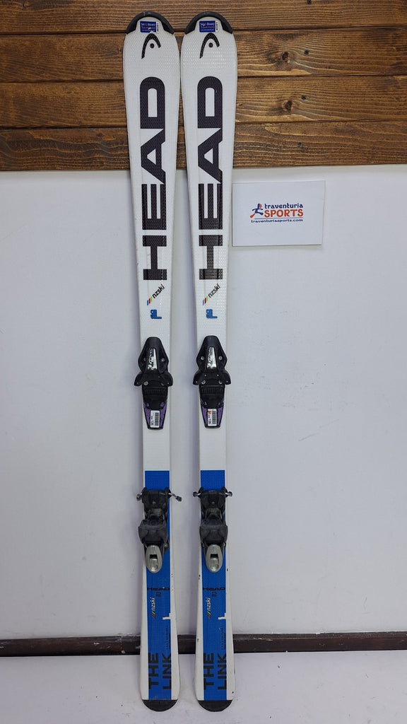 HEAD The Link R NZ 160cm  Ski + Tyrolia BYS 10 Bindings BSL Winter Sport Fun
