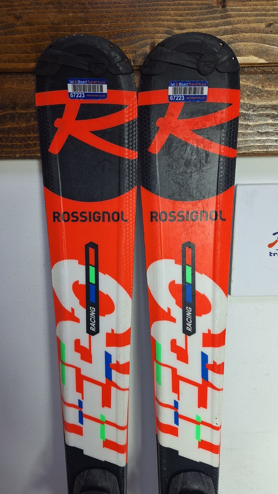 Rossignol Hero JR MultiEvent 130cm  Ski + Elan ESP 7.5 Bindings Winter Sport