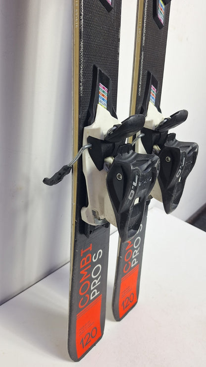 Nordica Combi Pro S 120  120cm Skis + Marker 7  Bindings Winter Sport Snow