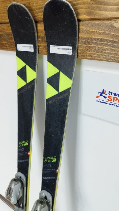 Sci Fischer RC4 GS World Cup 150 cm + Attacchi Marker 10 Sport Invernali Divertimento Neve